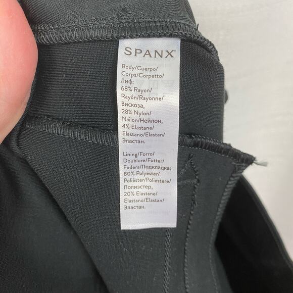 Spanx Black The Perfect Pant Ankle Backseam Skinny Sz.M NWOT - Picture 14 of 16